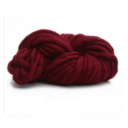 Hot Sale 250g Chunky Wool Yarn Bulky Arm Knitting Wool Roving Crocheting Yarn