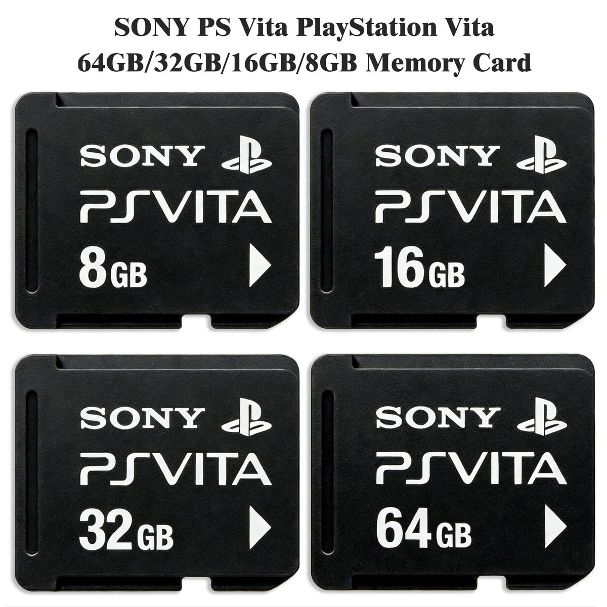 Sony PS Vita Memory Card–8GB/16GB/32GB/64GB Official Storage for Handheld Gaming