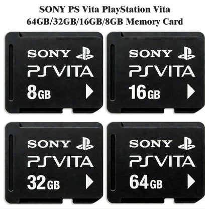 Sony PS Vita Memory Card–8GB/16GB/32GB/64GB Official Storage for Handheld Gaming