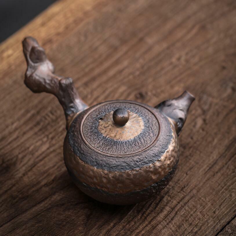 18cm Side Handle Teapot Ceramic Tea Pot Drinkware Chinese Kung Fu Tea Set