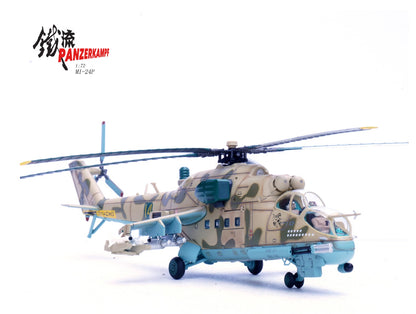 1:72 Panzerkampf Mi-24P Bagram Airfield Helicopter Plane Diecast Aircraft Model