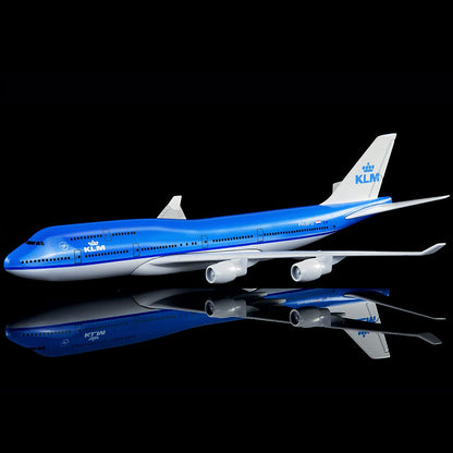 16cm Dutch Airlines KLM B747 Airplane Model 1:400 Alloy Diecast Plane Ornaments
