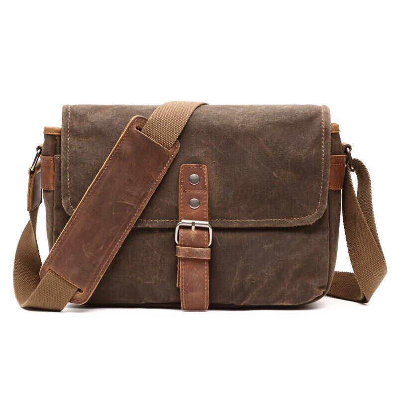 Outdoor Camera Shoulder Bag Men Camera Bags Canvas Crossbody Bag
