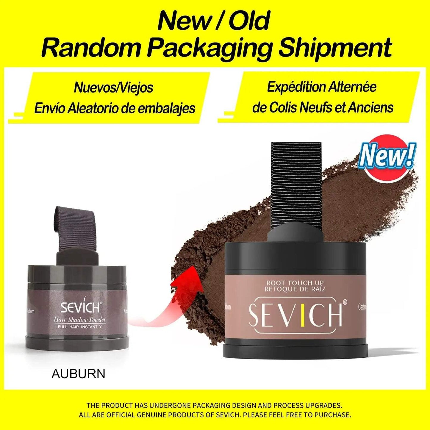 Sevich Hairline Powder 4g - Natural Hair Concealer
