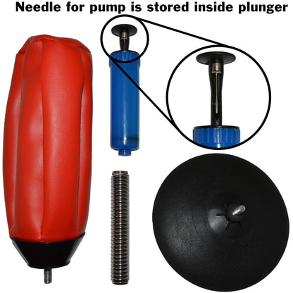 Stress Release Desktop Punching Ball, Tabletop Boxing Punching Bag with Air Pump