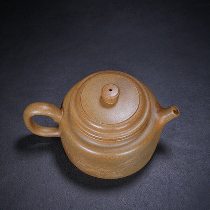 Chinese Yixing Zisha Clay Handmade Exquisite Teapot （Dezhong）