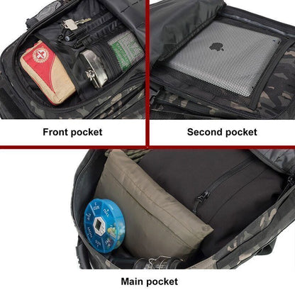 60L Rucksack 3P Outdoor Travel Hiking Rucksacks Camping Climbing Bags