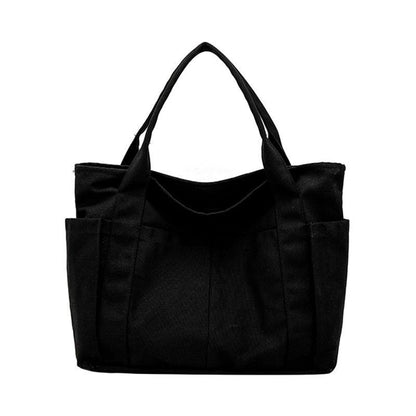 Tote Bag Large Capacity Handbag Canvas Shopper Purse Shoulder Bag 51x36x15.5 CM