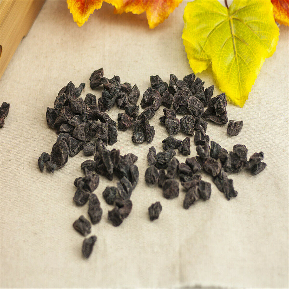 Flower Tea Natural Eatable Dry Dark Smoked Plum Ebony Fruit Nut New Scented Tea