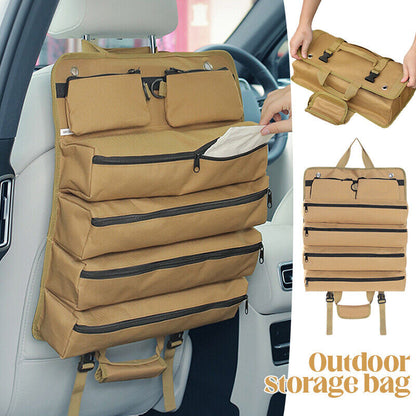 Portable Outdoor Hanging Foldable Tool Storage Kit Hardware Tool Handbag Camping
