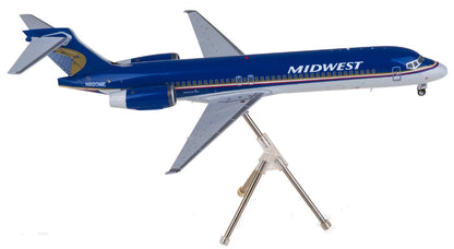 1:200 Geminijets Midwest Airlines B717-200 Passenger Airplane Diecast Model
