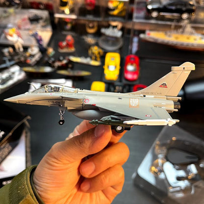 1:100 French Rafale Fighter Metal Model Alloy Aircraft 01