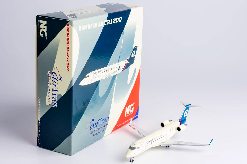 1:200 NG Model AirTran Bombardier CRJ200LR Plane Airplane Diecast Aircraft Model