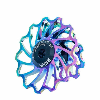 Rear Derailleur Guide Wheel 2pcs MTB Road Bike Ceramic Pulley 7005 11T Cycling