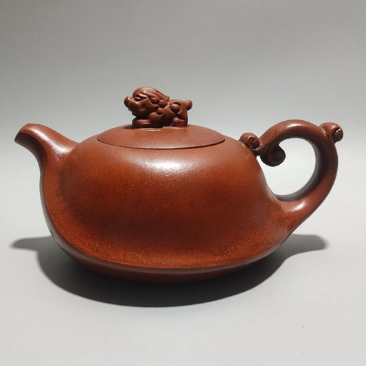 Chinese Yixing Purple Clay Teapot Tea Set Pot Zisha Ceramic Cute Decor Figurine