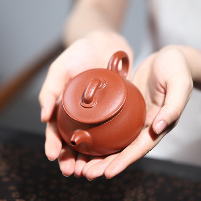 Original Ore Real Yixing Zisha Zhu Clay Tea Pot 140ml Handmade Kungfu Tea Pots