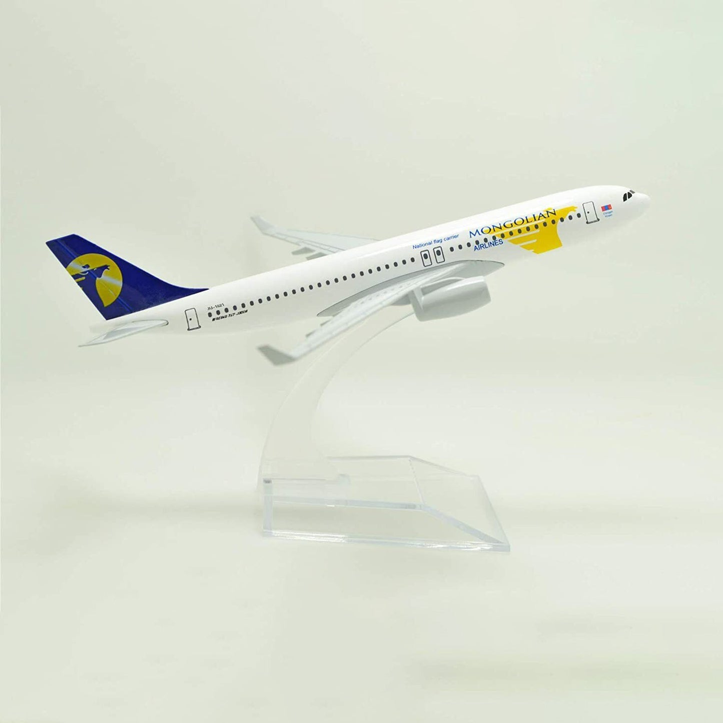 1:400 16cm B767 Mongolian Airlines Airplane Model Alloy Diecast Plane Model