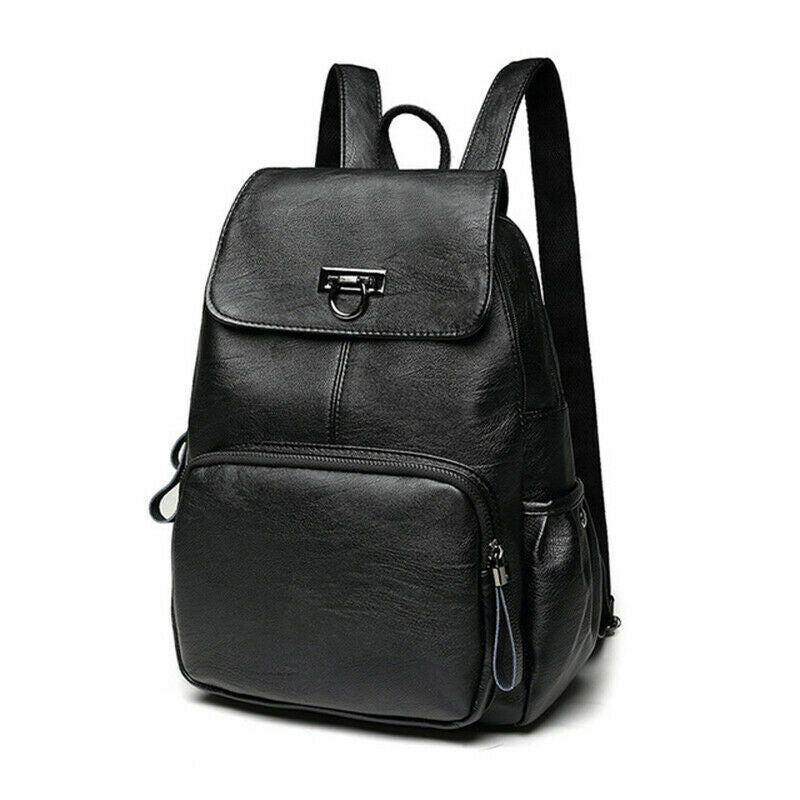 Women Rucksack Backpack Handbag Ladies Girls Pu Leather Satchel Shoulder Bag