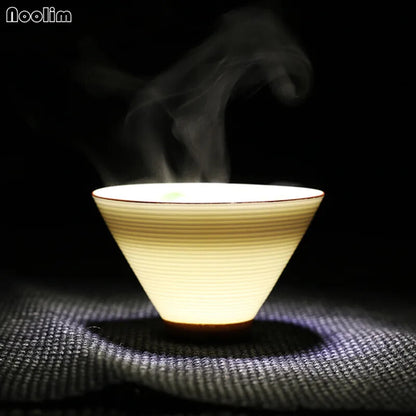 Jingdezhen Thread Hand Painted Teacup Ceramic Master Cup Porcelain Household