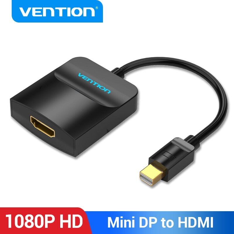 DisplayPort to HDMI Cable Adapter Thunderbolt 2 Male to HDMI Female Converter