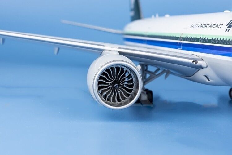 1:200 37CM JC Wings Saudia BOEING 777-300ER Passenger Airplane Diecast Model