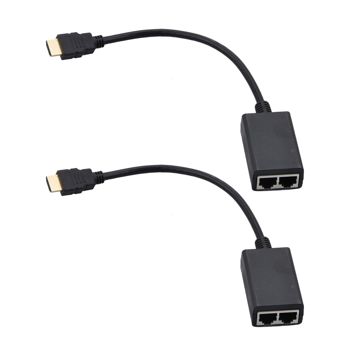 30M 98ft HDMI Extender Balun Using Cat5e/CAT6 Cable 1080p Sender/Rreceiver