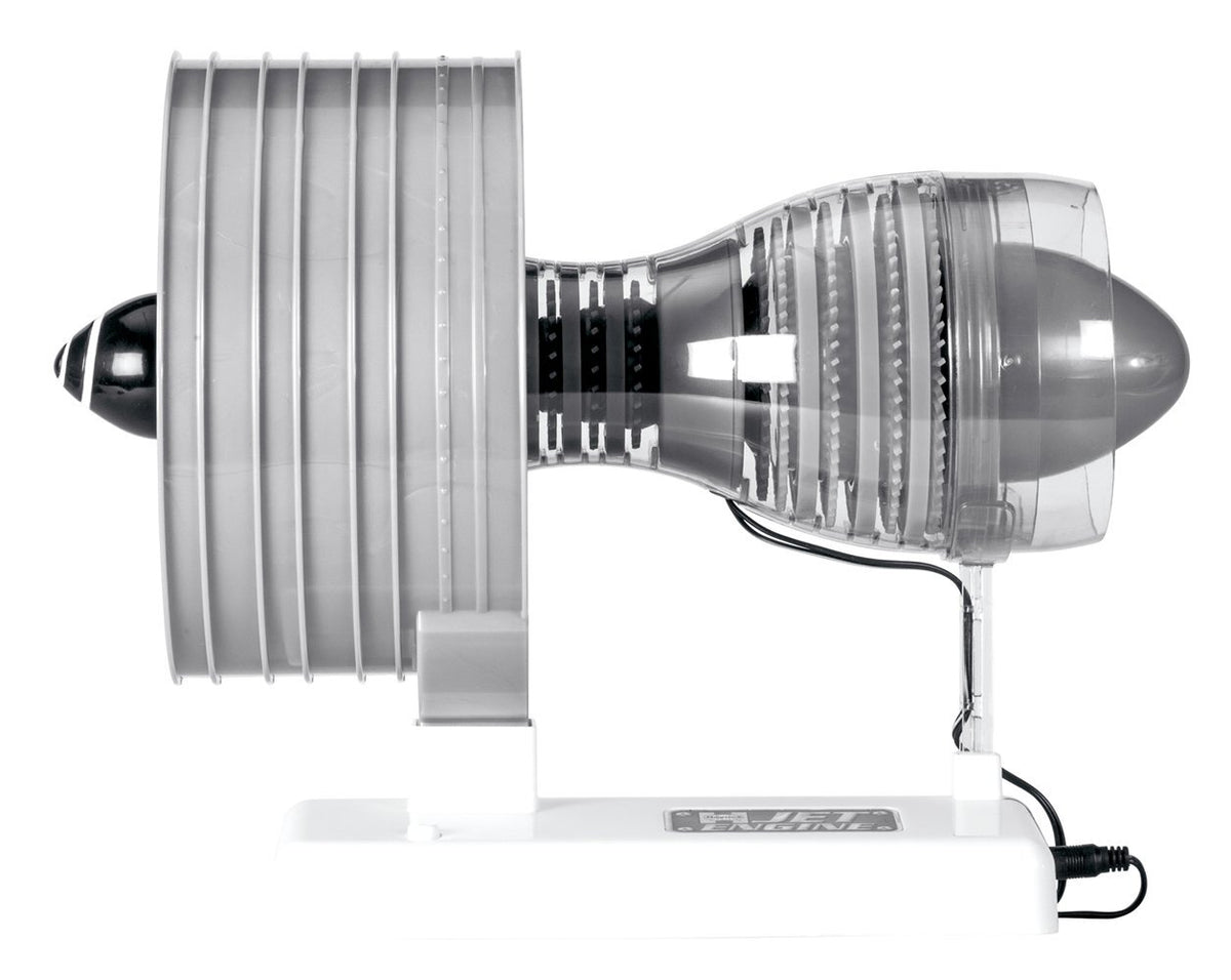 Turbofan Engine Model Jet Aircraft Engine Movable Model Kit Rotatabl