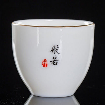 one cup porcelain master cup of tea 55ml Zen style ceramic kungfu tea cup China