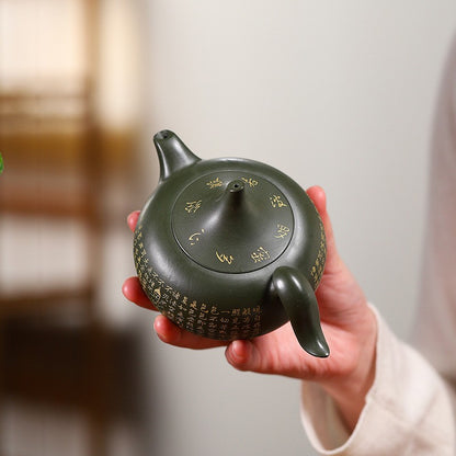 Yixing Purple Clay Tea Pot Chinese Beauty Teapot Master Handmade Zisha Tea Set