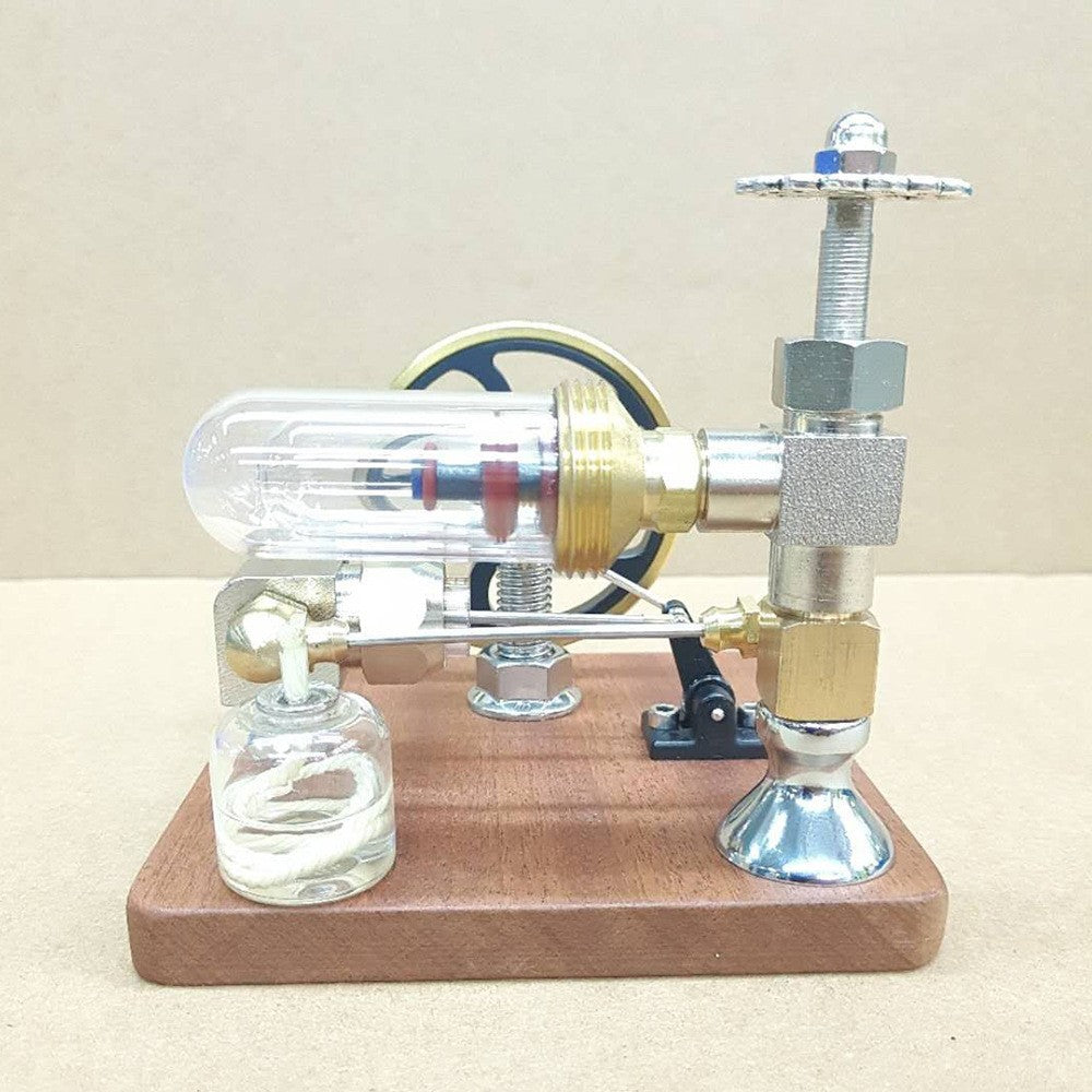 Free-piston Variable-speed Power Stirling External-burn Engine Metal Model