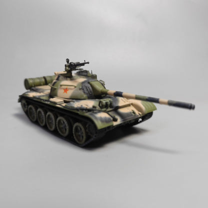 1/72 Chinese Type 59 main battle tank model camouflage coating