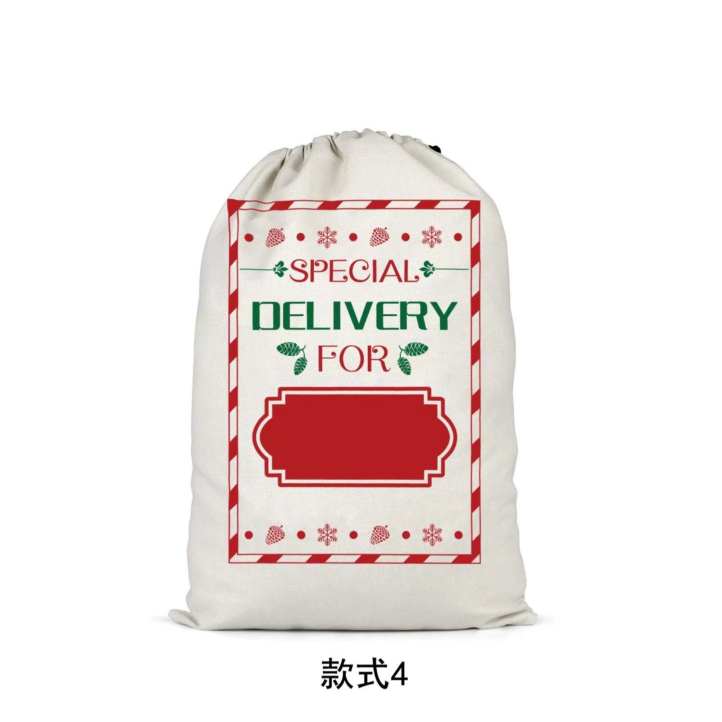 Christmas Santa Claus Bag Gift Gift Bag 19.5inx27.5in Large Scall Christmas Bag