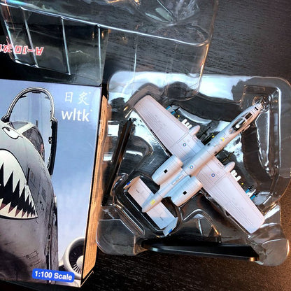 1: 100 A-10A Shark Head Coating Aircraft Model Alloy