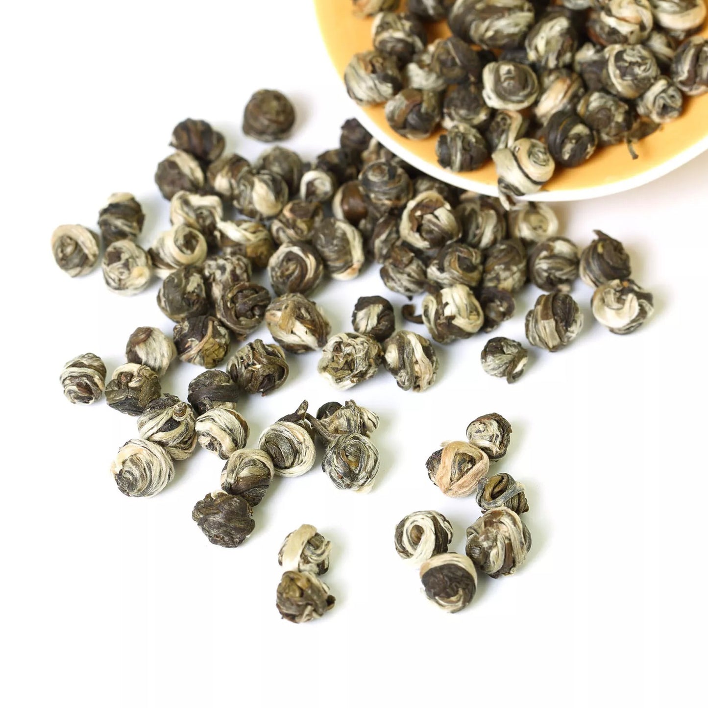 250g Nonpareil Supreme Jasmine Dragon Pearl Loose Chinese Green Tea Easy Bags