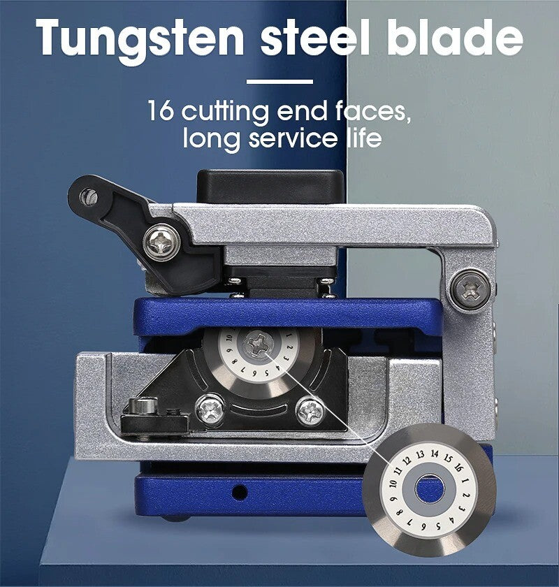 FC-6S Fiber Cleaver Fiber Optic Cable Cutter Fiber Cold Connection Cutting Tool