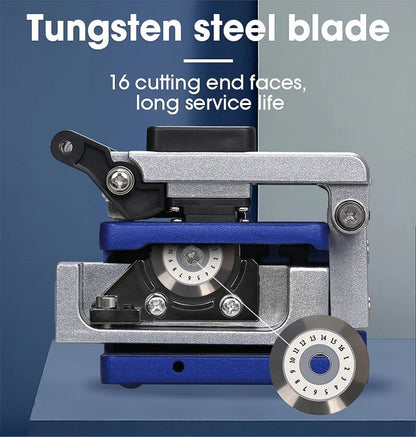 FC-6S Fiber Cleaver Fiber Optic Cable Cutter Fiber Cold Connection Cutting Tool
