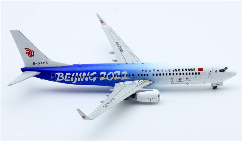 JC Wings Air China Beijing Winter B737-800 B-5425 1:200 plane Pre-builded Model