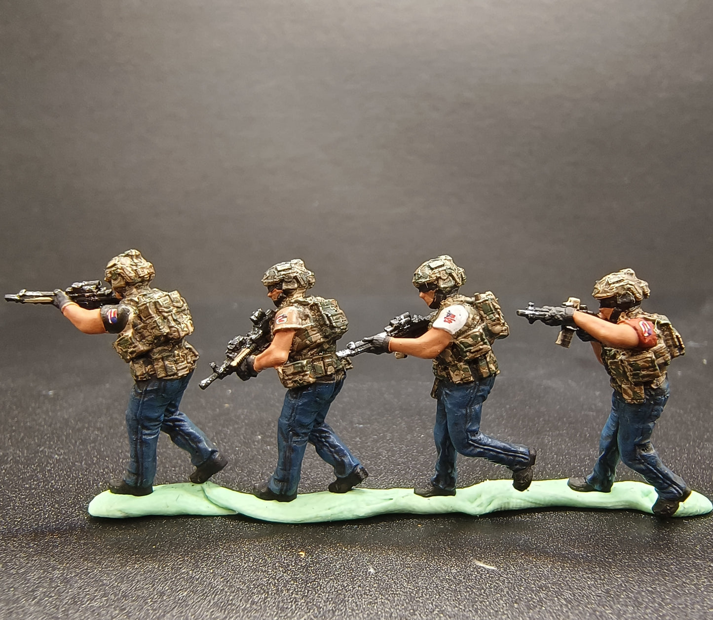 1/72 Modern Soldier Special Forces Commando 4man handPainted finished Model