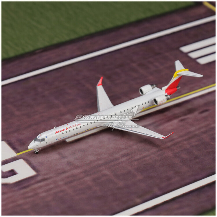 1:400 GeminiJets IBERIA Bombardier CRJ1000 Airplane Diecast Aircraft Plane Model