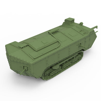 SSMODEL SS144371 1/144 Great Britain Medium Tanks Char d'assaut "Saint-Chamond"
