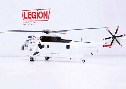 1:72 LEGION ROYAL NAVY Sea King HC-4 Helicopter Plane Diecast Aircraft Model