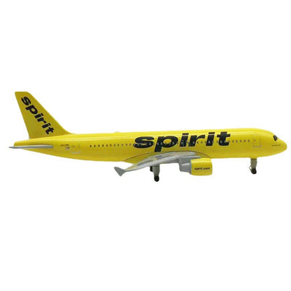1:300 20cm US Spirit A320 Model Plane Alloy Diecast Airplane Aircraft Ornaments