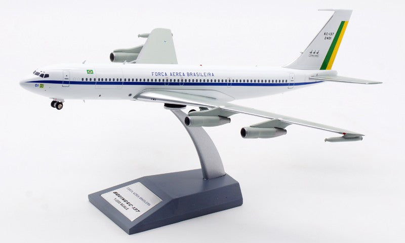 1:200 InFlight Força Aérea Brasileira B707-300 Airplane Diecast Aircraft Model