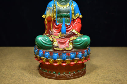 Antique Collection: Ancient Method, Colorful Glass Drawing, Clean Bottle, Guan