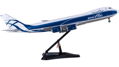 1:200 38CM JC Wings AirBridgeCargo BOEING 747-8F Aircraft Diecast Airplane Model