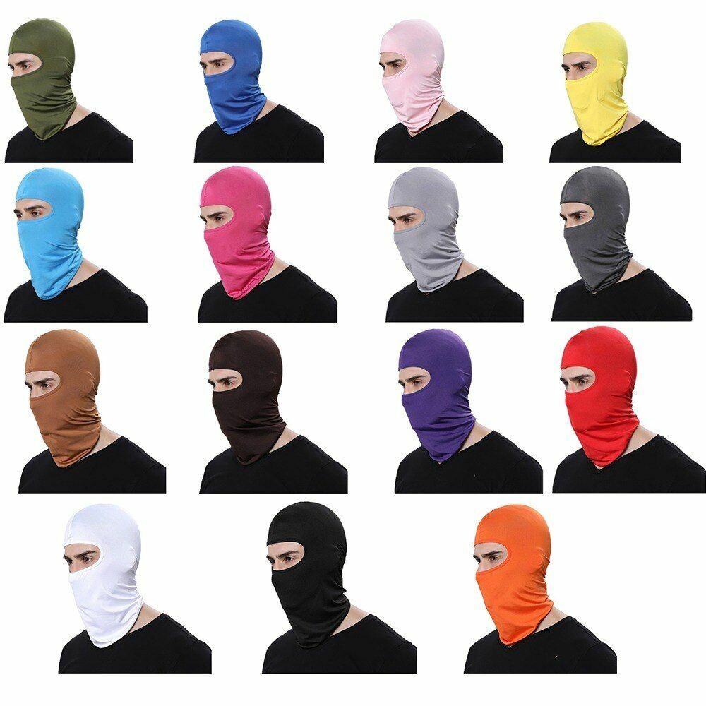 Face Mask Balaclava Hat Full Cover Hiking Lycra Sun UV Protection Outdoor Sport
