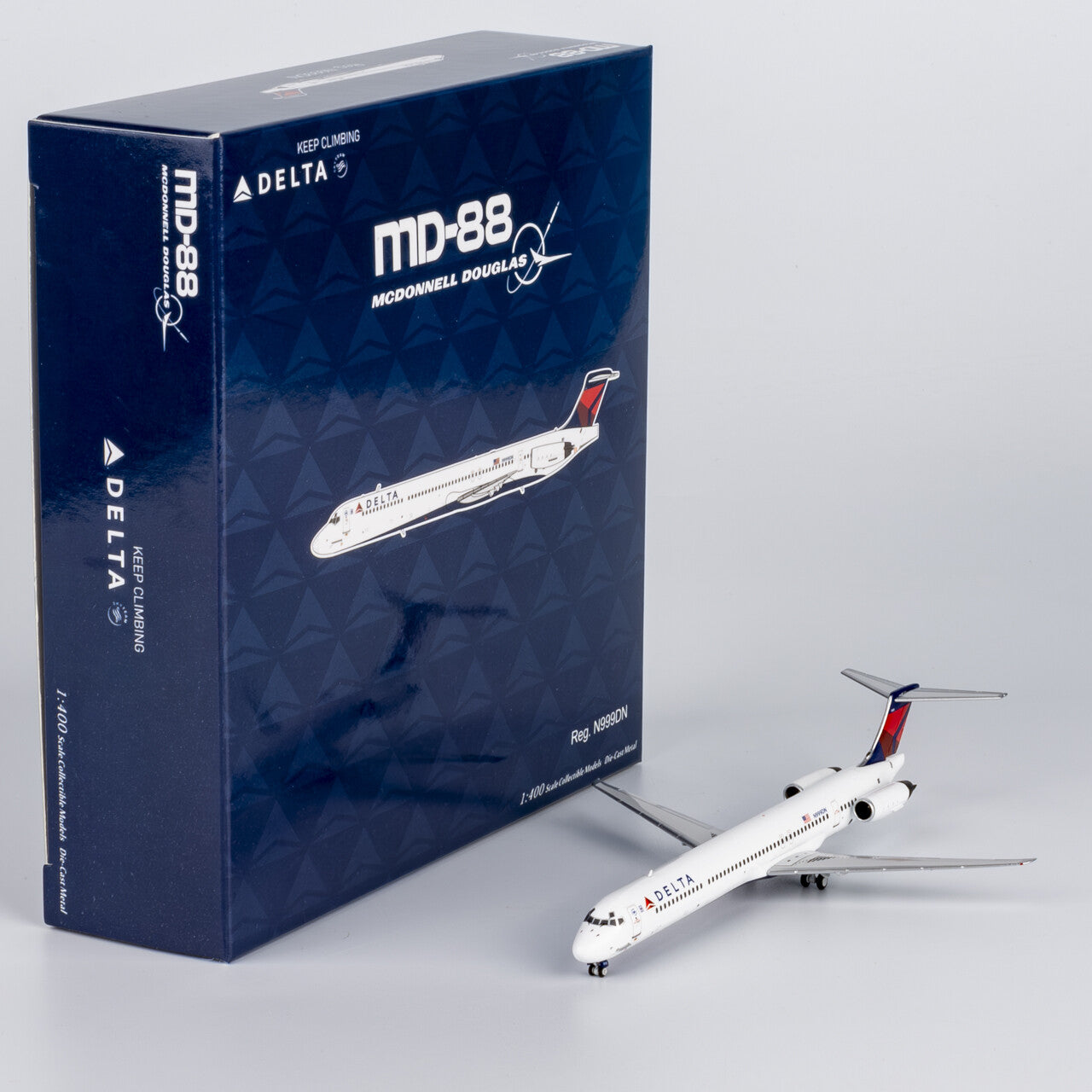 1:400 NGmodels Delta Air Lines McDonnell Douglas MD-88 Plane Diecast Plane Model