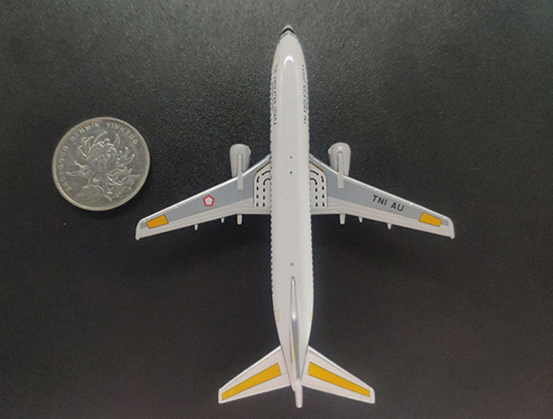 PandaModel TNI ANGKATAN UDARA B737-400 A-7308 1/400 diecast model aircraft