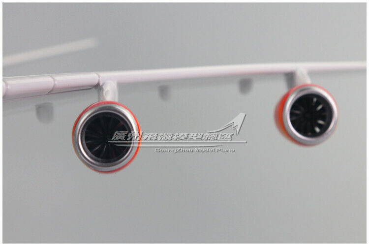 1:150 47CM AIR INDIA BOEING 747-400 Passenger Airplane Landing Gear Resin Model