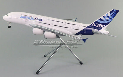 1:200 36CM AIRBUS A380 Passenger Airplane ABS Plastic Aircraft Plane Model